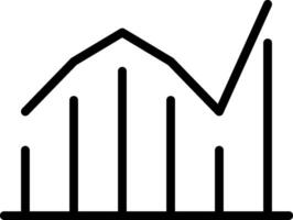 Statistik-Vektorsymbol vektor