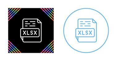 xlsx-Vektorsymbol vektor