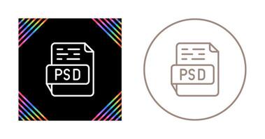 PSD-Vektorsymbol vektor