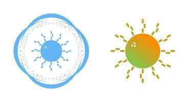 solen vektor ikon