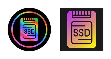 SSD-Vektorsymbol vektor