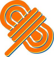 Kabel Bindungen Vektor Symbol