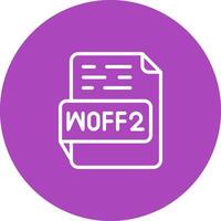 woff2 Vektor Symbol