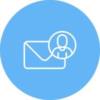 Email Konten Vektor Symbol