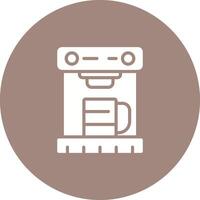 Vektorsymbol für Kaffeemaschine vektor