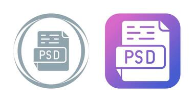 PSD-Vektorsymbol vektor