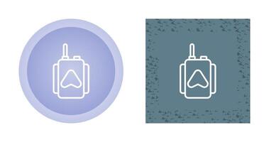 Handheld Geographisches Positionierungs System Vektor Symbol