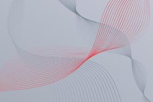 en grå bakgrund Utsmyckad med djärv, röd rader skapar en slående visuell kontrast vektor