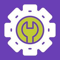 Cog-Vektor-Symbol vektor