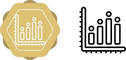 bar Diagram vektor ikon