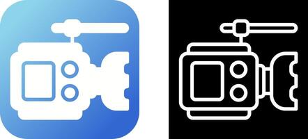 Videokamera-Vektorsymbol vektor