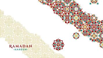 orientalisch Rahmen Design zum Kultur oder islamisch Thema, speziell zum Ramadan Gruß vektor