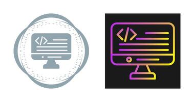 Vektorsymbol für Programmiersprache vektor