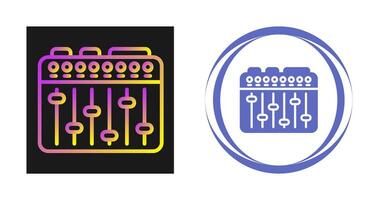 ljud mixer vektor ikon