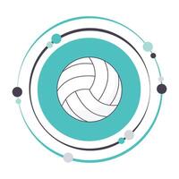 volleyboll vektor illustration grafisk ikon symbol