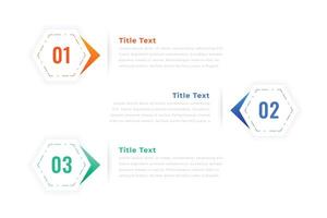 tre steg infographic bearbeta Diagram mall design vektor