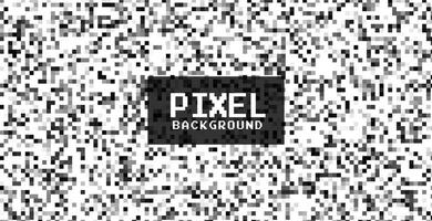 Rundfunk- Nein Signal Pixel schwarz und Weiß Hintergrund vektor