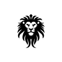 Logo Design mit das gestalten von ein Löwe Kopf vektor