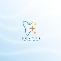 stilvoll Dental Pflege Zahn Logo Geschäft Vorlage vektor