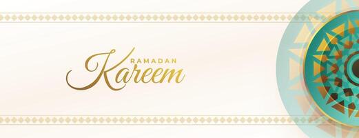 Ramadan kareem eid Festival islamisch Dekoration Banner Design vektor