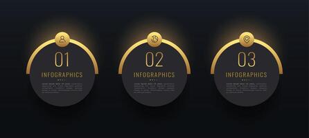 Geschäft Infografik Banner zu Anzeige Netz Information im Prämie Weg vektor