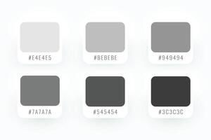 Sammlung von abstrakt Farbe Palette Banner zum Webseite vektor