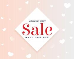 Verkauf Hintergrund zum Valentinsgrüße Tag Veranstaltung vektor