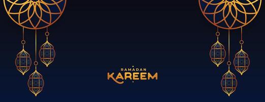 Ramadan kareem eid Fasten Festival schön Banner Design vektor