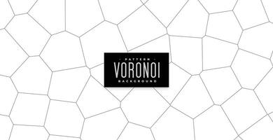 voronoi konst mönster textur elegant bakgrund vektor