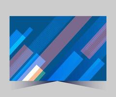ein Blau und lila abstrakt Hintergrund mit Linien vektor