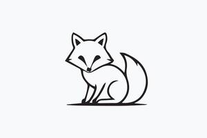 Fuchs Logo Tier Symbol vektor