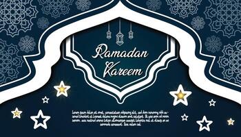 vektor bakgrund design för islamic ramadan firande