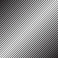 abstrakt enkel krom metall svart Färg dagonal halvton mönster på vit bakgrund vektor