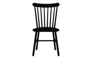 trä- stolar silhuett, stol silhuetter, trä- modern stolar silhuett, trä- stolar vektor uppsättning