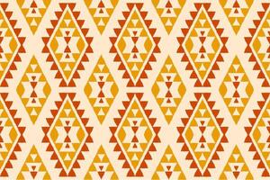 Stoff-Ikat-Musterkunst. geometrisches ethnisches nahtloses muster traditionell. amerikanischer, mexikanischer Stil. vektor