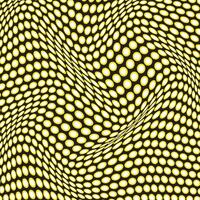 abstrakt Punkt Welle Muster. vektor