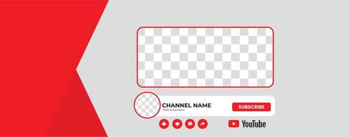 Youtube Kanal Startseite Drahtmodell. Youtube Banner zum Design Ihre Kanal. Youtube Kanal Name niedriger dritte vektor