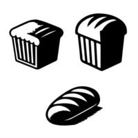 Brot Symbol Illustration isoliert Vektor Zeichen Symbol