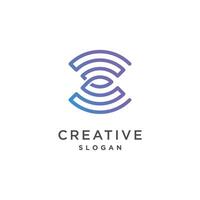Signal Logo Design Element Vektor Symbol mit kreativ Konzept Idee