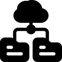 diese Symbol oder Logo Daten Backup Symbol oder andere wo Dinge zu tun wann Speicherung Backup Daten und Andere oder Design Anwendung Software vektor