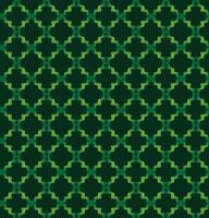 Vektor nahtlos Textur im das bilden von ein abstrakt geometrisch Muster auf ein Grün Hintergrund geeignet zum Hintergrund oder Muster auf Stoff