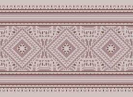 pixel korsa sy traditionell etnisk mönster paisley blomma ikat bakgrund abstrakt aztec afrikansk indonesiska indisk sömlös mönster för tyg skriva ut trasa klänning matta gardiner och sarong vektor