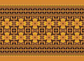 korsa sy traditionell etnisk mönster paisley blomma ikat bakgrund abstrakt aztec afrikansk indonesiska indisk sömlös mönster för tyg skriva ut trasa klänning matta gardiner och sarong vektor