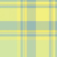 prüfen Stoff nahtlos von Vektor Textur Plaid mit ein Tartan Textil- Muster Hintergrund.