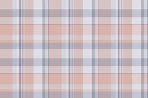 Textur prüfen Stoff von Muster Plaid Tartan mit ein Hintergrund Vektor Textil- nahtlos.