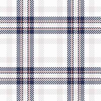 nahtlos Stoff Hintergrund von Textil- Tartan prüfen mit ein Muster Textur Vektor Plaid.