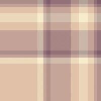 prüfen Hintergrund Muster von Vektor Textur Plaid mit ein Stoff nahtlos Tartan Textil.