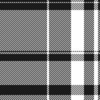 Muster Textur prüfen von Stoff nahtlos Plaid mit ein Hintergrund Textil- Vektor Schottenstoff.