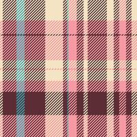 Textil- Design von texturiert Plaid. kariert Stoff Muster Swatch zum Shirt, Kleid, Anzug, Verpackung Papier drucken, Einladung und Geschenk Karte. vektor