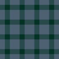 regulär Muster nahtlos Textur, elegant Hintergrund Textil- überprüfen. Fuß Plaid Tartan Vektor Stoff im dunkel und cyan Farben.